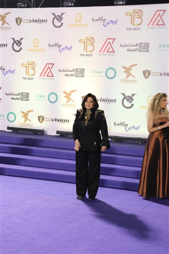 أحمد زاهر وأحمد السقا ومصطفى شعبان والنجوم في حفل مهرجان الأفضل 