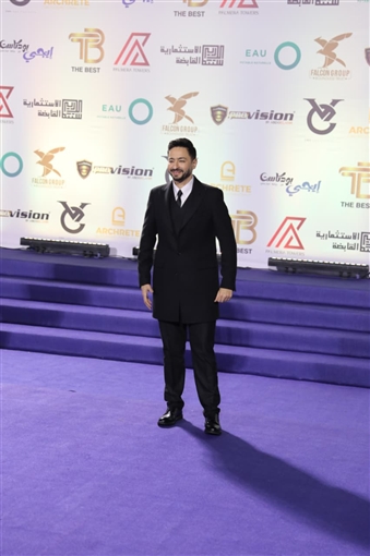 أحمد زاهر وأحمد السقا ومصطفى شعبان والنجوم في حفل مهرجان الأفضل 