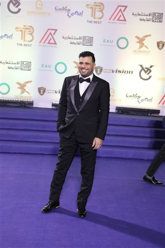 أحمد زاهر وأحمد السقا ومصطفى شعبان والنجوم في حفل مهرجان الأفضل 