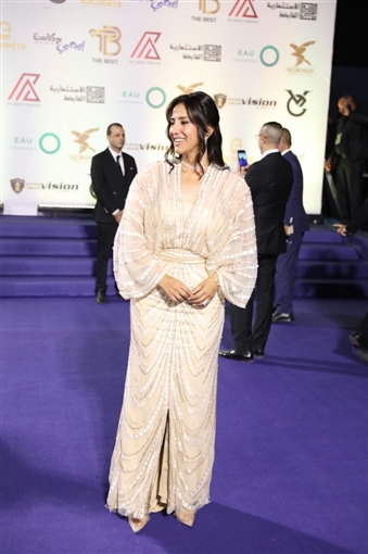 أحمد زاهر وأحمد السقا ومصطفى شعبان والنجوم في حفل مهرجان الأفضل 