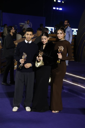 إلهام شاهين وليلى وملك أحمد زاهر وهشام جمال ونيكول سابا من بينهم ... تكريم نجوم الفن في مهرجان الأفضل 