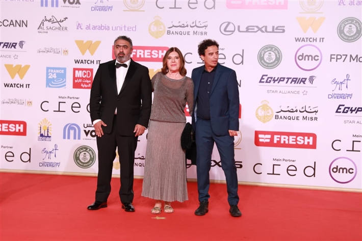 خالد النبوي وخالد الصاوي ومحمود حميدة ومحمود ياسين جونيور من بينهم ... تألق النجوم في ختام مهرجان القاهرة السينمائي