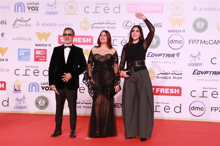 خالد النبوي وخالد الصاوي ومحمود حميدة ومحمود ياسين جونيور من بينهم ... تألق النجوم في ختام مهرجان القاهرة السينمائي