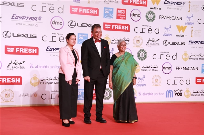 خالد النبوي وخالد الصاوي ومحمود حميدة ومحمود ياسين جونيور من بينهم ... تألق النجوم في ختام مهرجان القاهرة السينمائي