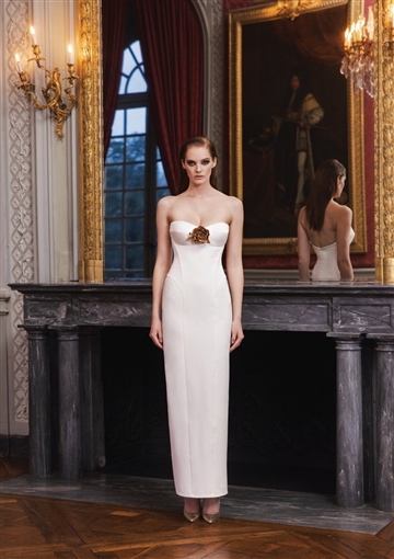  شرطة_الموضة: سلمى أبو ضيف بفستان من Sophie Couture يظهر رشاقتها سعره 114 ألف جنيه