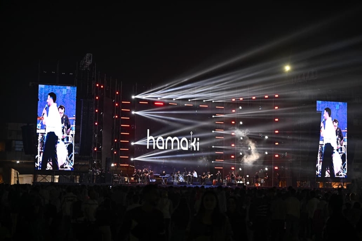 بدأها بـ نفسى ابقي جنبه ... ليلة غنائية ساهرة لـ محمد حماقي بين طلاب الأكاديمية البحرية