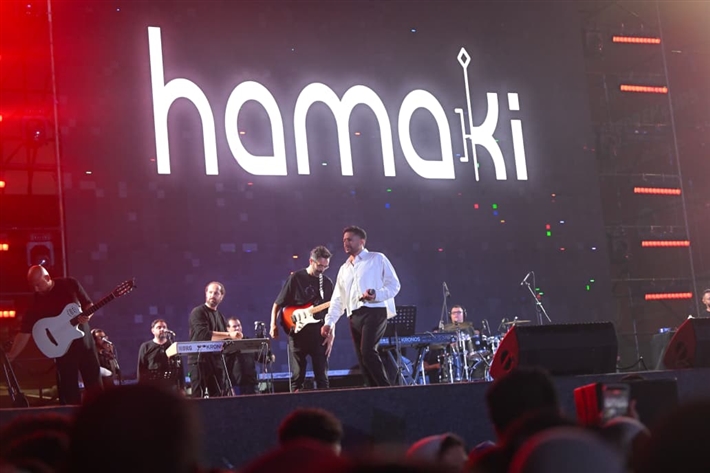 بدأها بـ نفسى ابقي جنبه ... ليلة غنائية ساهرة لـ محمد حماقي بين طلاب الأكاديمية البحرية