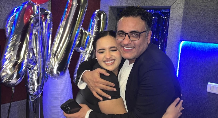 ماس ووالدها محمد رحيم