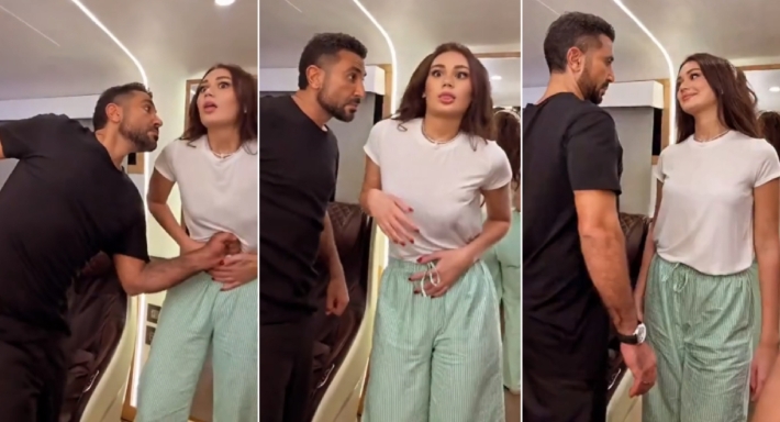 أحمد سعد وبسنت أبو باشا