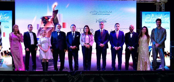 مدحت العدل وداليا مصطفى وأحمد مجدي ونجوم الفن في افتتاح الدورة الثانية من مهرجان الفيوم الدولي لأفلام البيئة