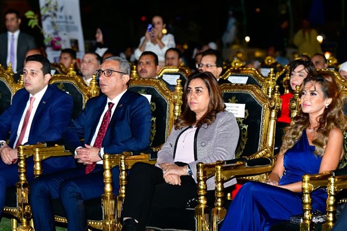 مدحت العدل وداليا مصطفى وأحمد مجدي ونجوم الفن في افتتاح الدورة الثانية من مهرجان الفيوم الدولي لأفلام البيئة