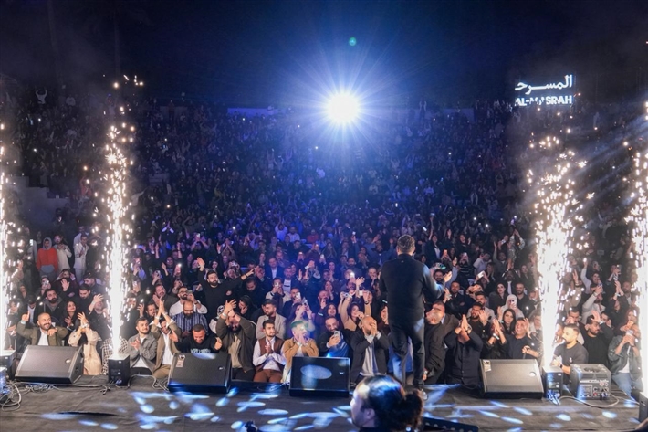 رامي صبري يحيي أضخم حفلات العراق بحضور تخطي الطاقة الاستيعابية للمسرح