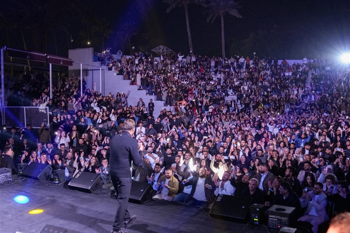 رامي صبري يحيي أضخم حفلات العراق بحضور تخطي الطاقة الاستيعابية للمسرح