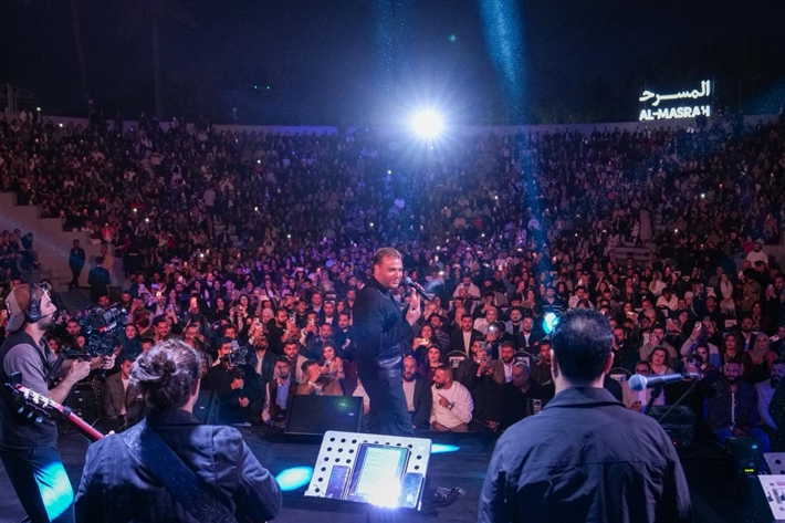 رامي صبري يحيي أضخم حفلات العراق بحضور تخطي الطاقة الاستيعابية للمسرح