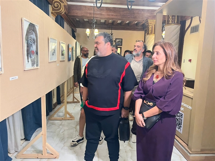 ضمن فعاليات مهرجان الفيوم .. افتتاح سمبوزيوم منصة وجوه الفيوم للفنون المعاصرة بحضور نجوم الفن