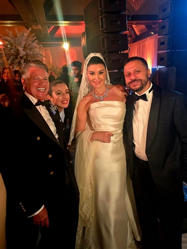 الصور الأولى من حفل زفاف أروى جودة وصور تجهيزات ما قبل الحفل