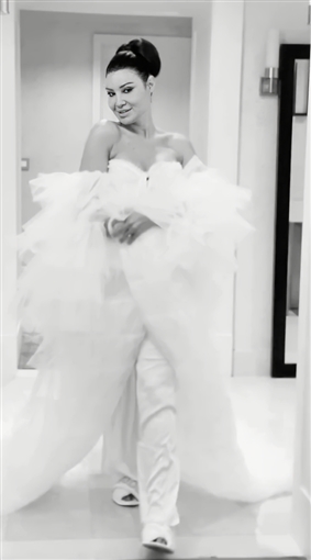 الصور الأولى من حفل زفاف أروى جودة وصور تجهيزات ما قبل الحفل