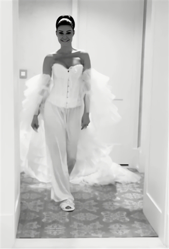 الصور الأولى من حفل زفاف أروى جودة وصور تجهيزات ما قبل الحفل