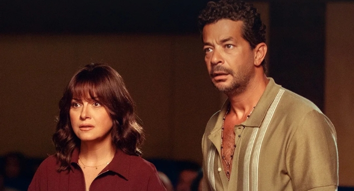 شريف سلامة وريهام عبد الغفور