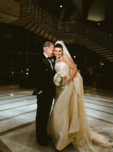 رومانسية وأناقة ... الصور الرسمية لحفل زفاف أروى جودة