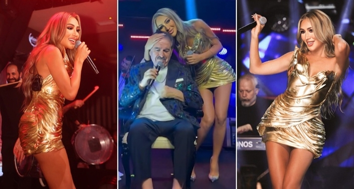 مايا دياب تحيي حفلا في تركيا وتغني مع النجم التركي إبراهيم تاتليس
