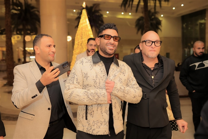 بشرى وإدوارد ومي سليم من بينهم ... النجوم في حفل أحمد سعد