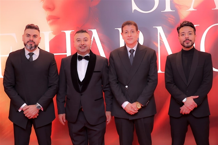 بشرى وإدوارد ومي سليم من بينهم ... النجوم في حفل أحمد سعد