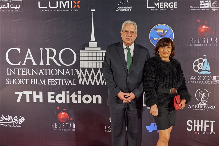 أروى جودة وعائشة بن أحمد وأميرة فتحي نجوم الافتتاح وتكريم يسري نصر الله ومروان حامد في الدورة 7 لمهرجان القاهرة للفيلم القصير