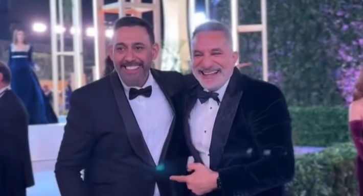 باسم يوسف وعمرو مصطفى