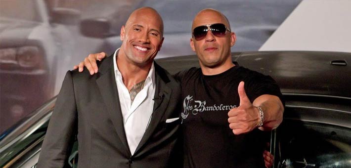 فين ديزل ودوين جونسون