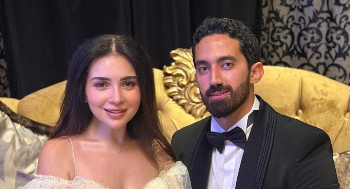 مي عز الدين وأحمد تيمور