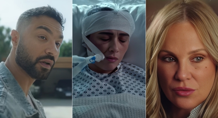 ياسمين عبد العزيز وكريم فهمي وشيرين رضا