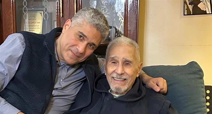 أحمد ووالده عبد الرحمن أبو زهرة