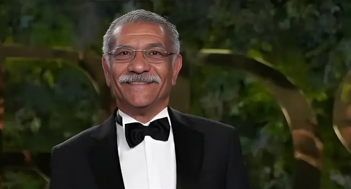 الفنان سيد رجب في حفل جووي أووردز