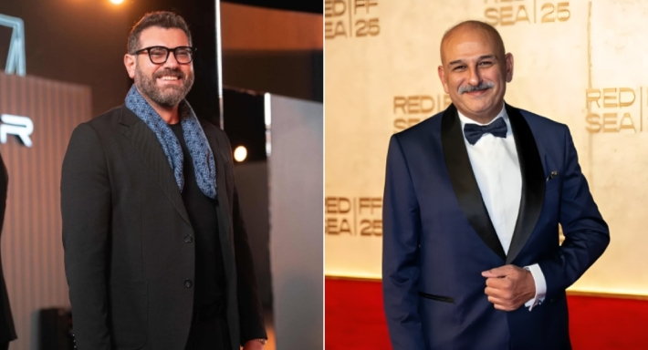 جمال سليمان وعمرو يوسف