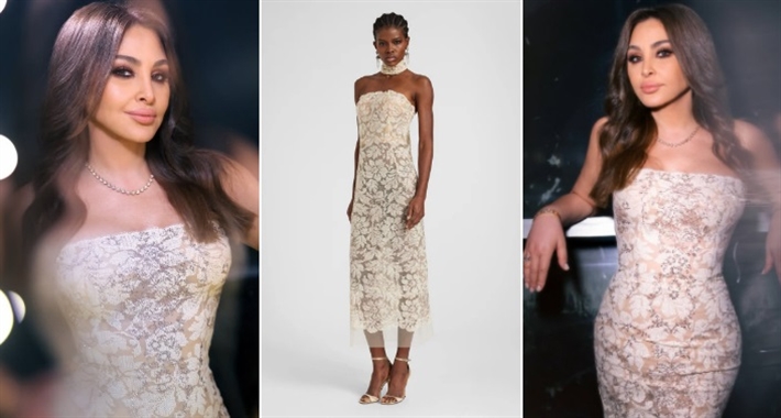 إليسا وفستانها