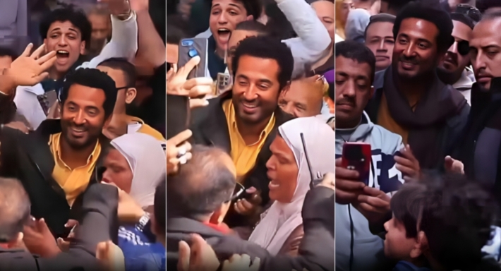 عمرو سعد في كواليس تصوير إفراج