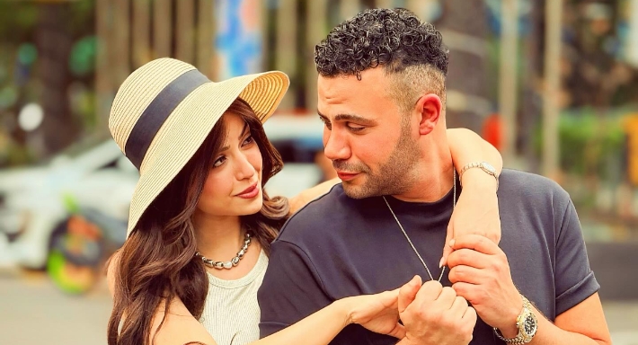 ميرنا جميل ومحمد إمام