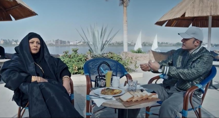 هالة صدقي ووليد فواز