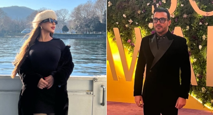 سارة سلامة ومحمد رجب