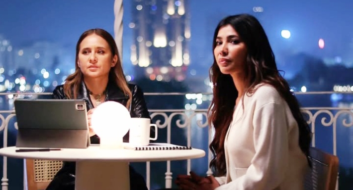 نيللي كريم ومها نصار