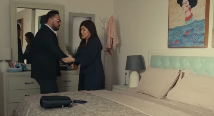 جومانا مراد وأحمد رزق في اللون الأزرق