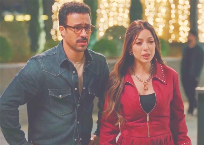 ميرنا جميل وأحمد داود