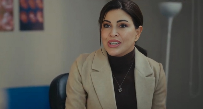 جومانا مراد في مسلسل اللون الأزرق