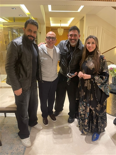 مصطفى قمر وعمرو مصطفى ودينا فؤاد وأيتن عامر من بينهم ... سحور المطربة جنات يجمع نجوم الغناء والتمثيل