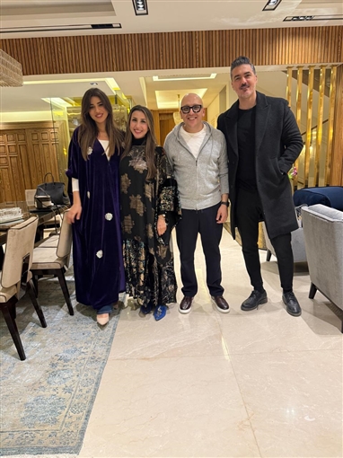 مصطفى قمر وعمرو مصطفى ودينا فؤاد وأيتن عامر من بينهم ... سحور المطربة جنات يجمع نجوم الغناء والتمثيل