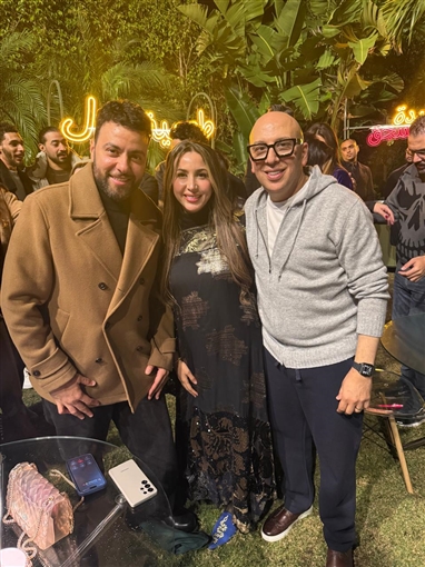 مصطفى قمر وعمرو مصطفى ودينا فؤاد وأيتن عامر من بينهم ... سحور المطربة جنات يجمع نجوم الغناء والتمثيل