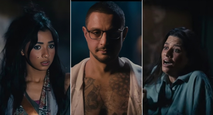 أحمد الفيشاوي وجيسيكا حسام الدين وسنتيا خليفة