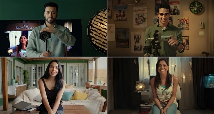 أبطال فيلم "إذما" في رحلة في الزمن