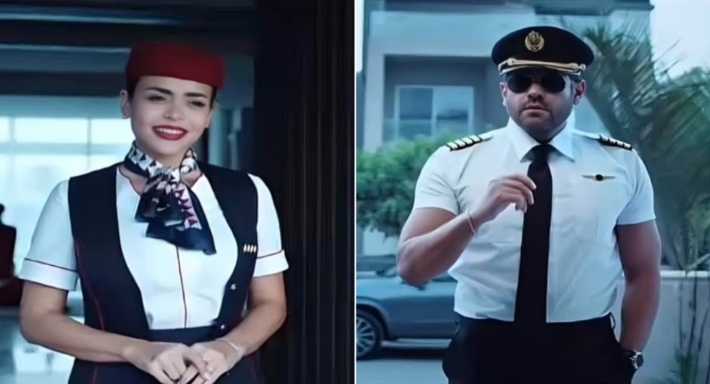 عمرو يوسف وأسماء جلال في السلم والثعبان 2